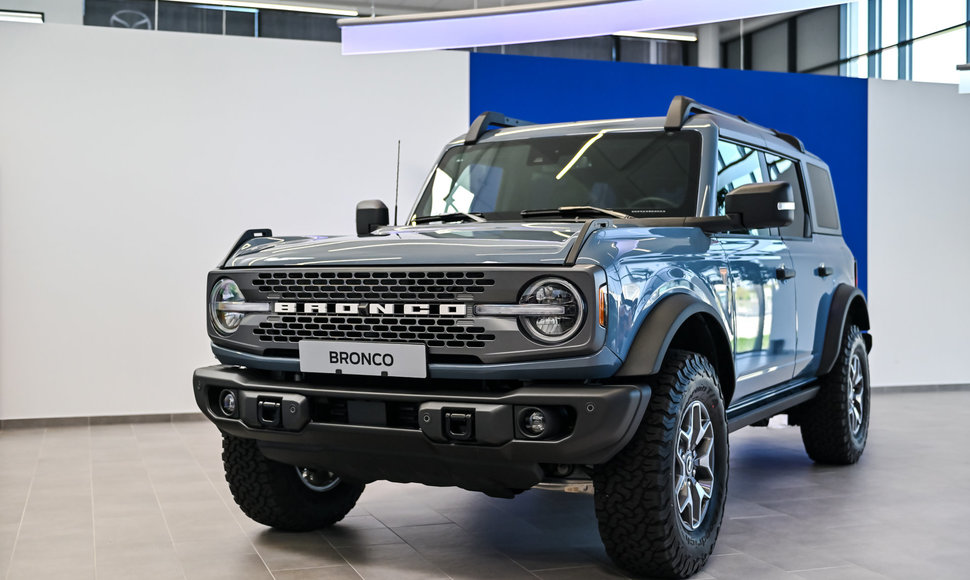 Pirmieji „Ford Bronco“ pristatyti Lietuvoje