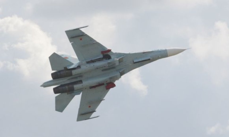 Baltarusijos naikintuvas Su-27