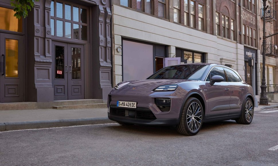 Elektrinis Porsche Macan