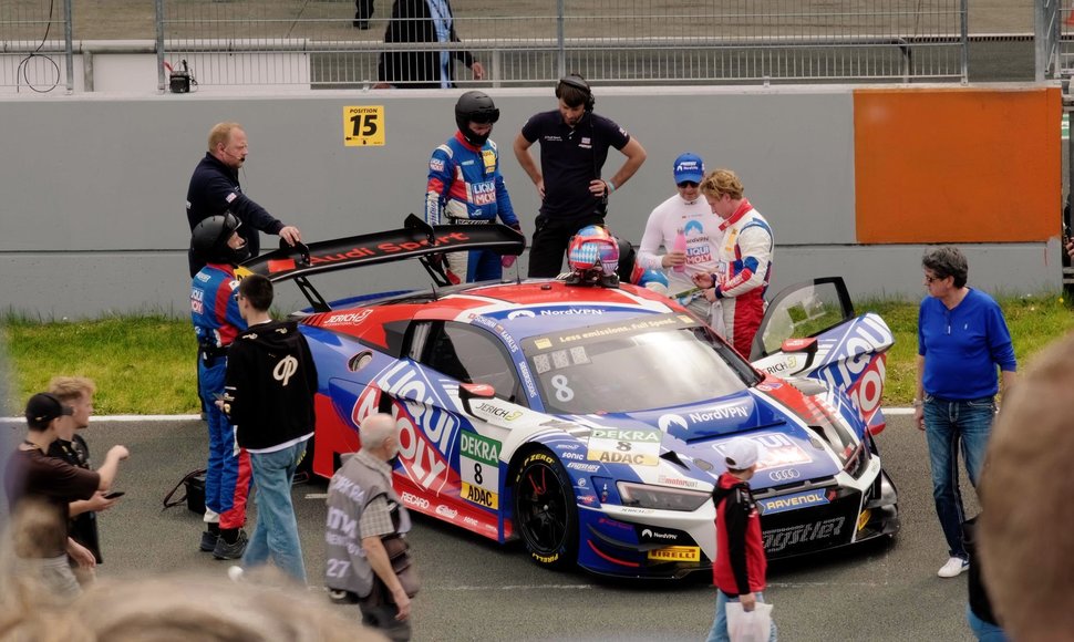 Jonas Karklys startavo Oscherslebeno trasoje, Europos žiedinių lenktynių čempionate „ADAC GT Masters“
