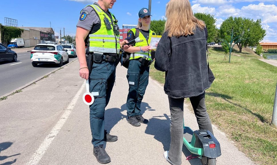 Kauno apskrities vyriausiojo policijos komisariato reidas