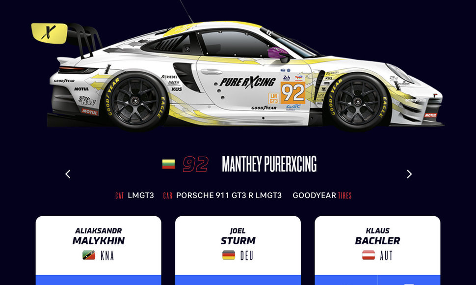 Manthey Purerxcing komandos Porsche