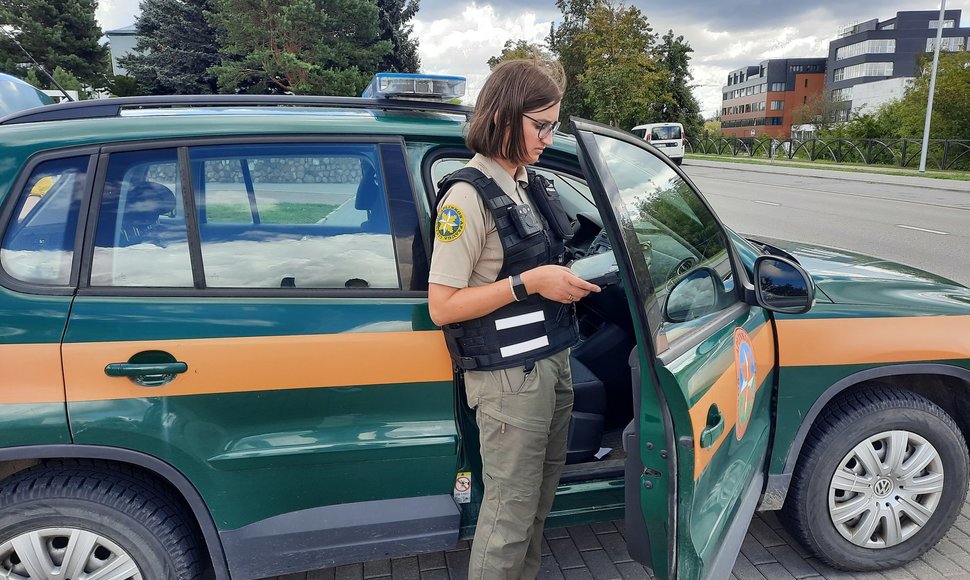 Automobilių taršos patikra Panevėžyje