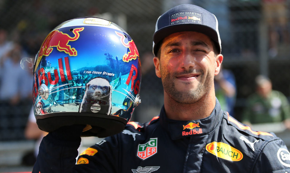 Danielis Ricciardo savo aukso laikais