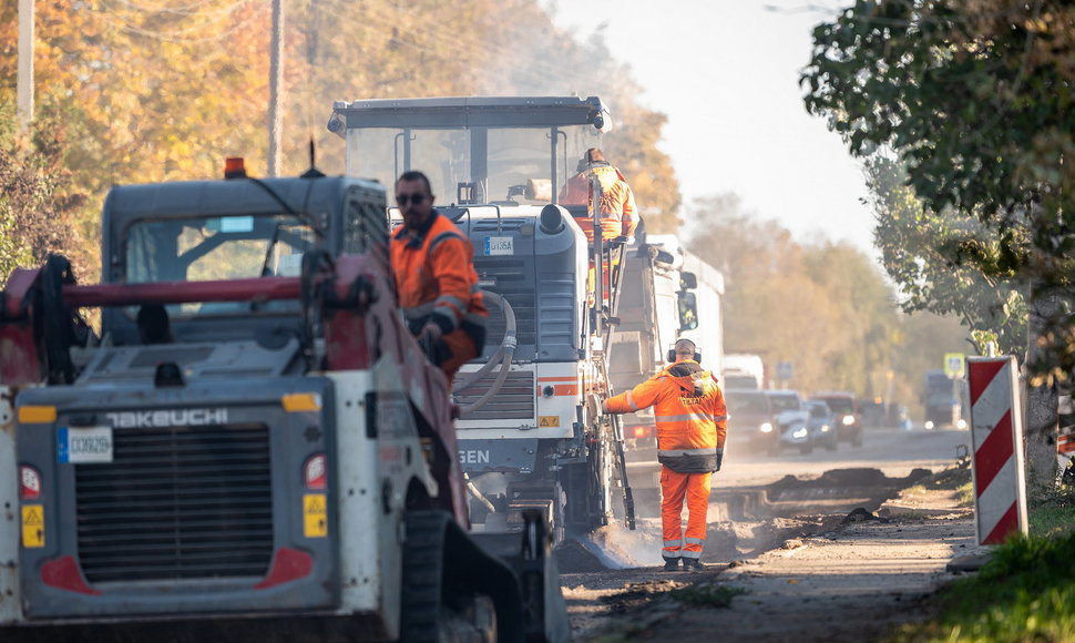 H. ir O. Minkovskių gatvė Kaune pasitinka darbymetį