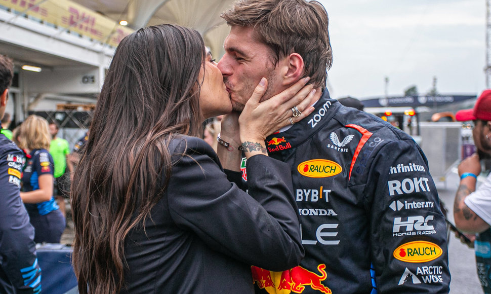 Maxas Verstappenas ir Kelly Piquet