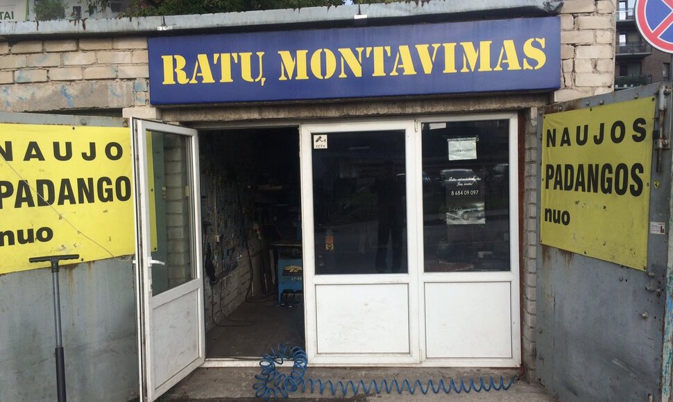 Žvėryno padangų servisas Vilniuje