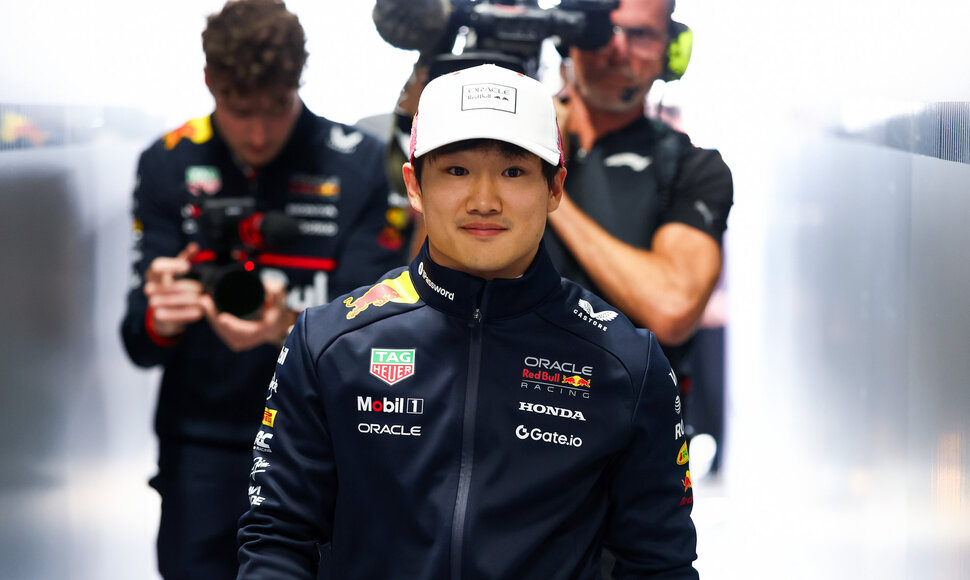 Yuki Tsunoda Japonijoje startavo &bdquo;Oracle Red Bull Racing&ldquo; komandoje