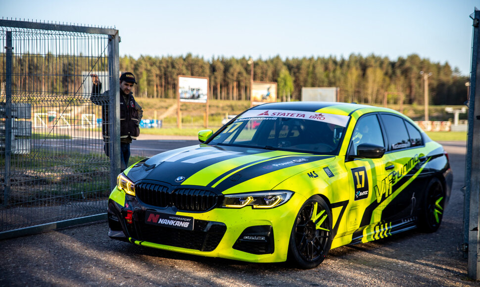 BMW TURBO CUP Kvalifikacijos laimėtojas Artjoms Koclamazasvili 