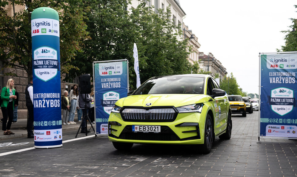 Elektromobilių varžybos &bdquo;Ignitis ON: atrask Baltijos pajūrį!&ldquo;