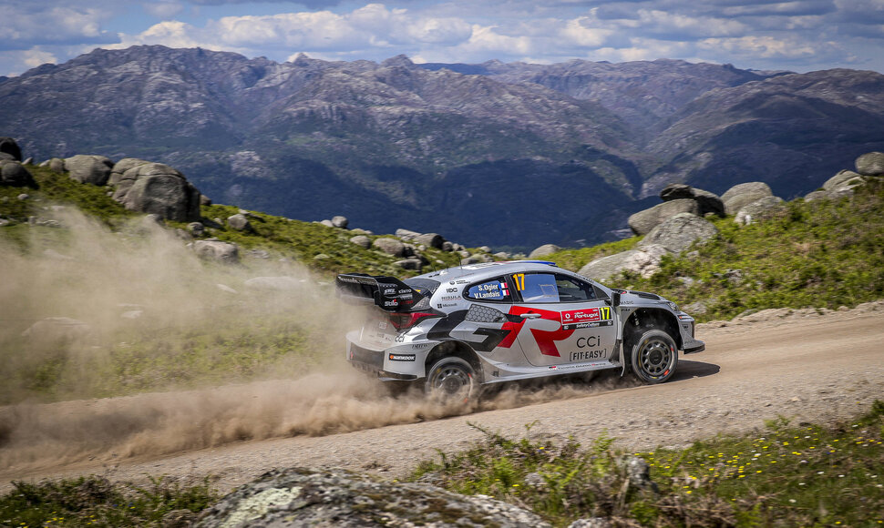 Sebastienas Ogier Portugalijos WRC
