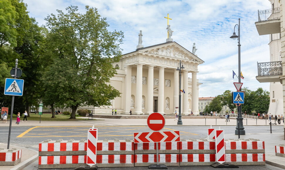 Eismo ribojimai Vilniuje