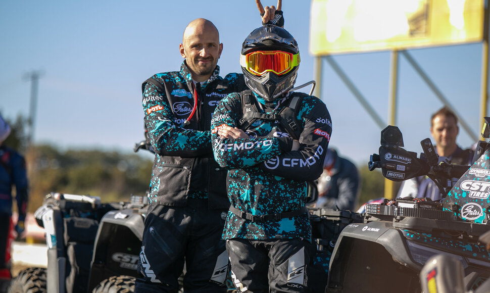 CFMoto Thunder RT pirmoji diena Pietų Afrikoje