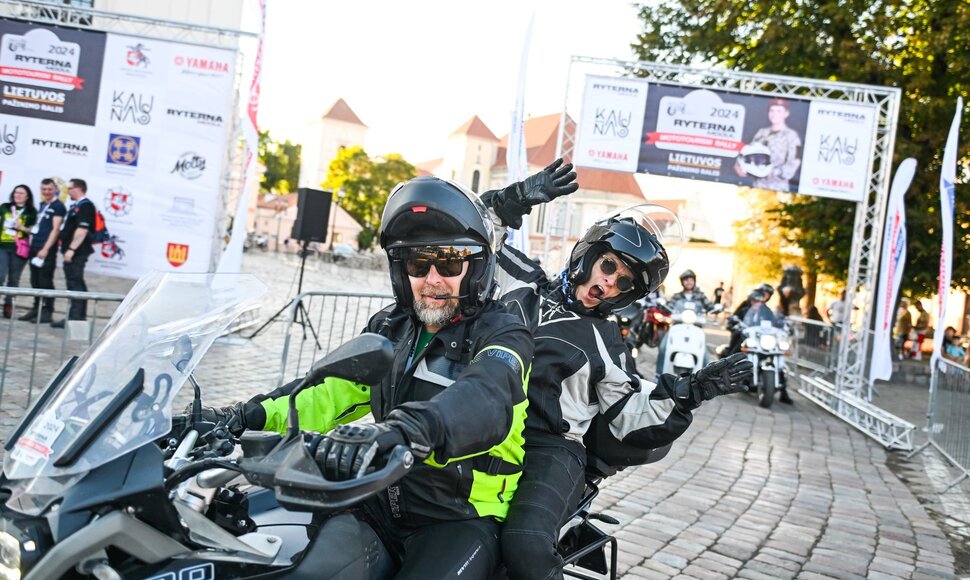 Ryterna modul Mototourism Rally akimirkos