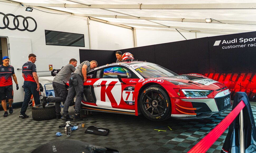 Jutos &bdquo;Audi&ldquo; Nr. 71 remontas po gaisro