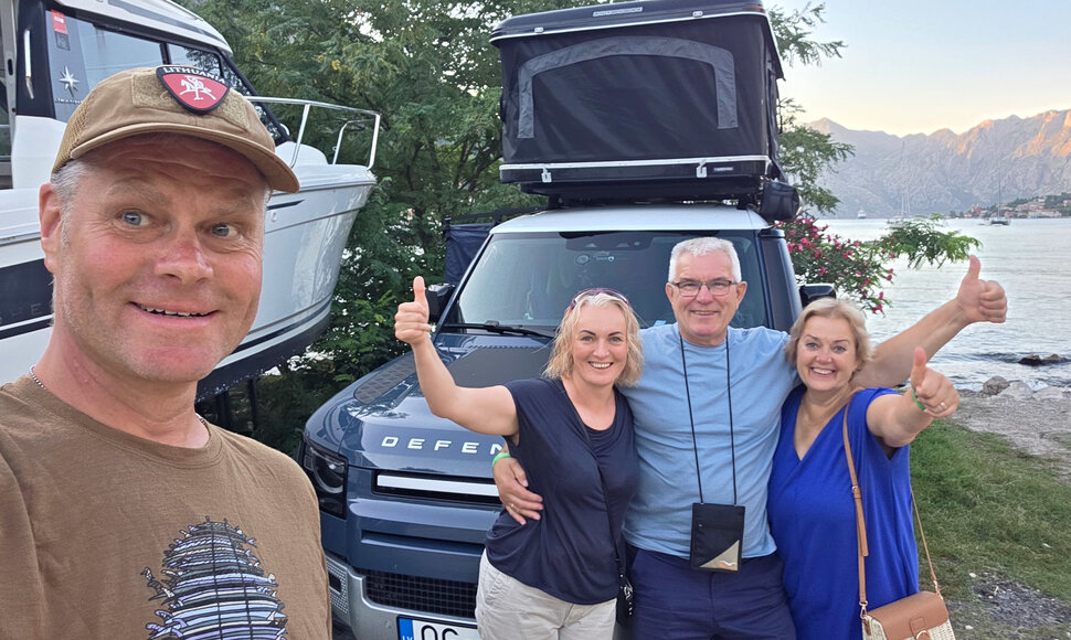 Audrius ir Alma Sutkai Juodkalnijoje