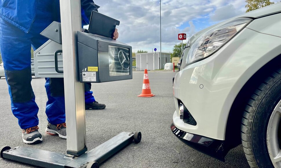 Automobilių patikra &bdquo;Circle K&ldquo; degalinėse