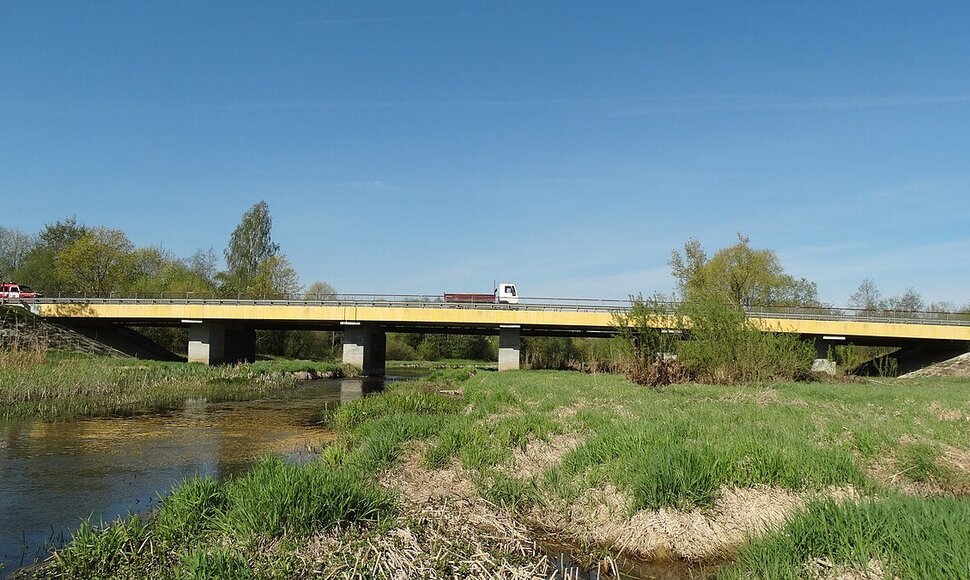 Petrašiūnų tiltas per Mūšą Pakruojo rajone