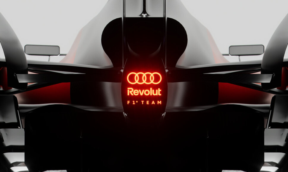 &bdquo;Audi Revolut F1 Team&ldquo; bolidas