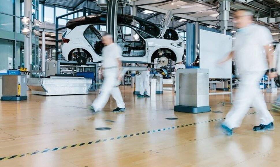 Volkswagen gamykla Drezdene