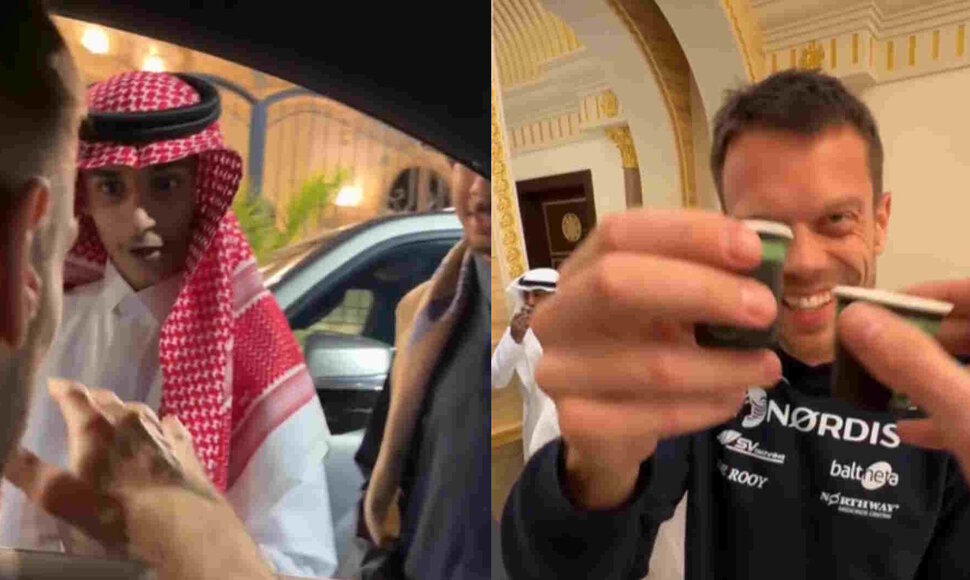 Vaidotas Žala arabi&scaron;kose vestuvėse