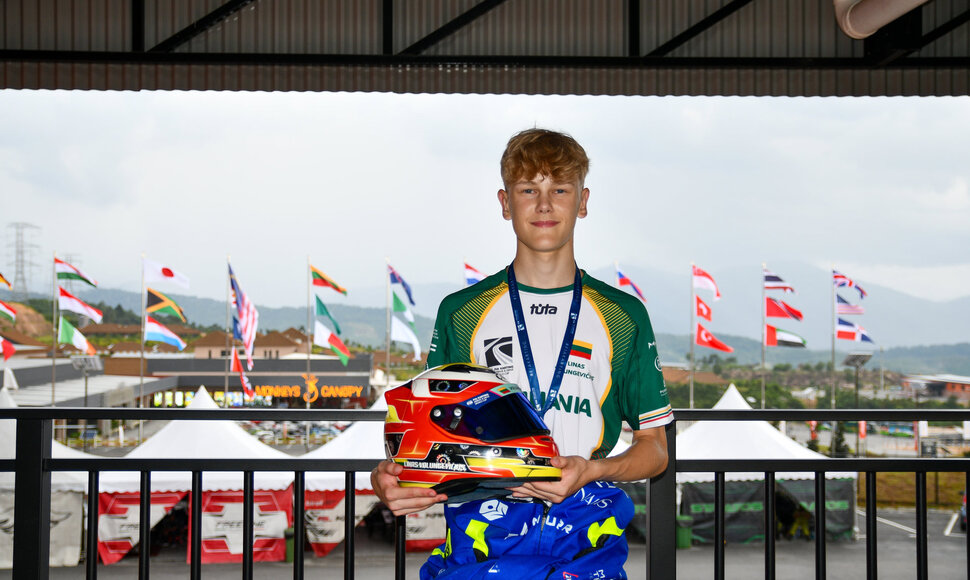 Linas Volungevičius &bdquo;FIA Karting World Cup Arrive & Drive&ldquo; varžybose