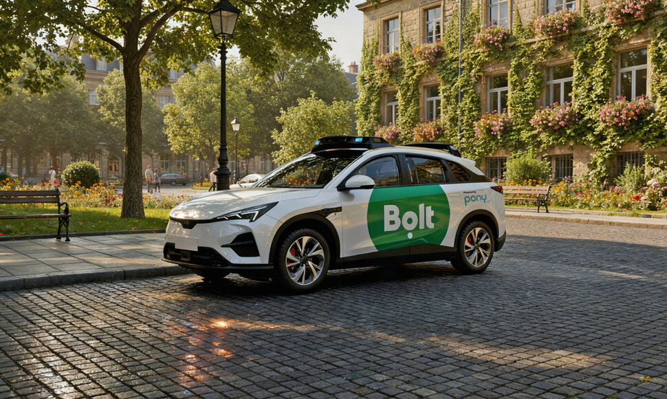 &bdquo;Bolt&ldquo; ima bendradarbiauti su &bdquo;Pony.ai&ldquo;