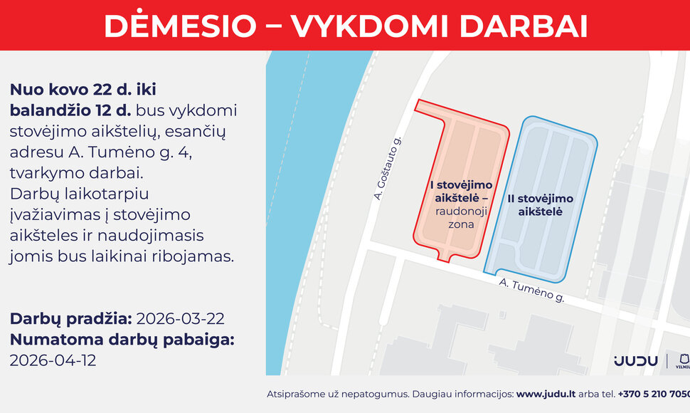 A.Tumėno g. aikštelės