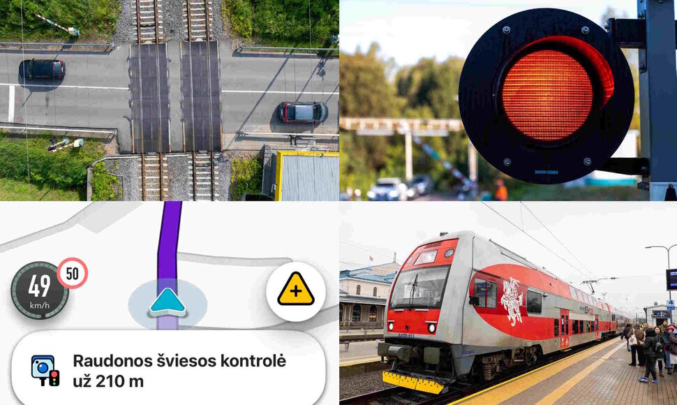 Waze ir geležinkelis