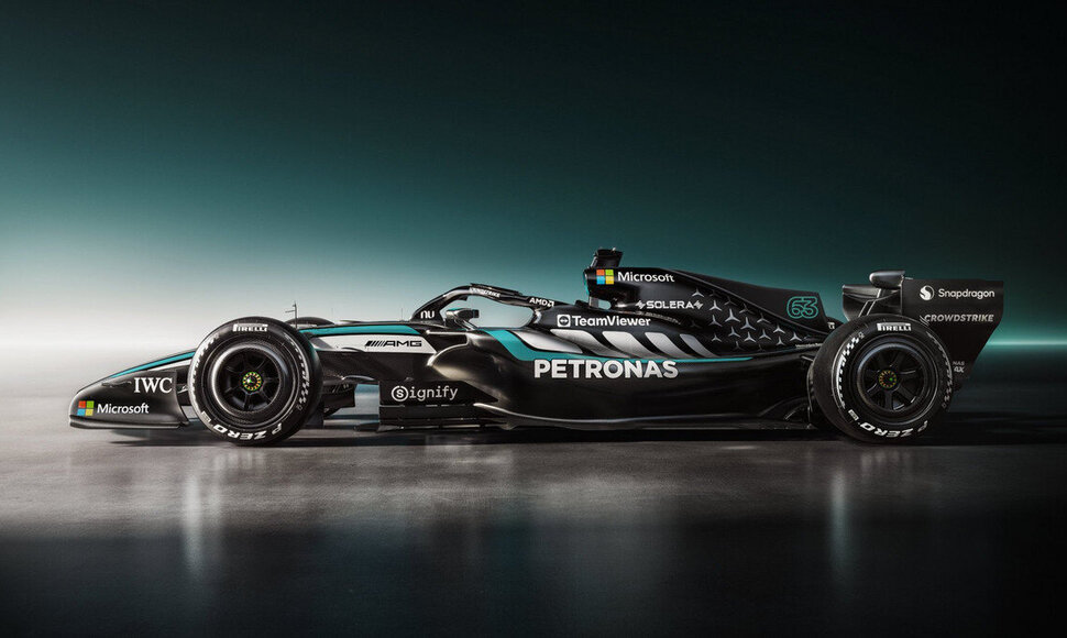 Mercedes F1 bolidas W17