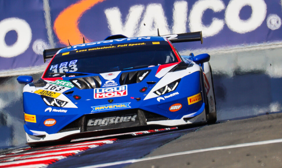 Jonas Karklys Zandvoorte startuos „Lamborghini Huracan GT3“