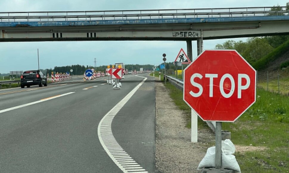 A2 automagistralės remontas