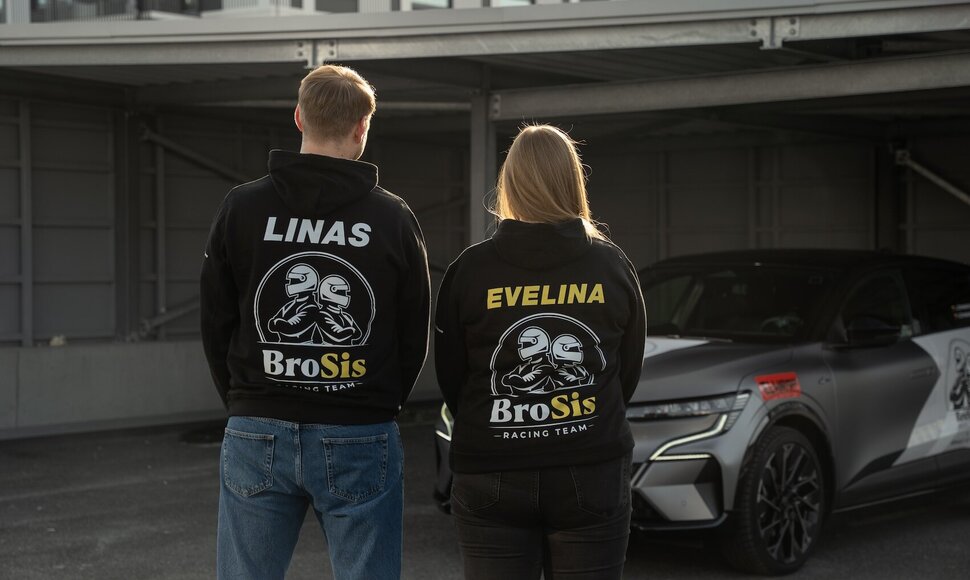Linas Žvinakevičius kartu su sese Evelina jėgas išbandys „FIA Eco Rally Cup“ varžybose Čekijoje