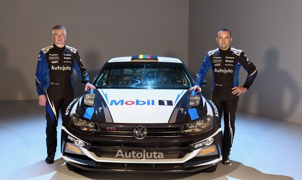 Vytautas Švedas su Žilvinu Sakalausku ralyje startuos „Volkswagen Polo R5“