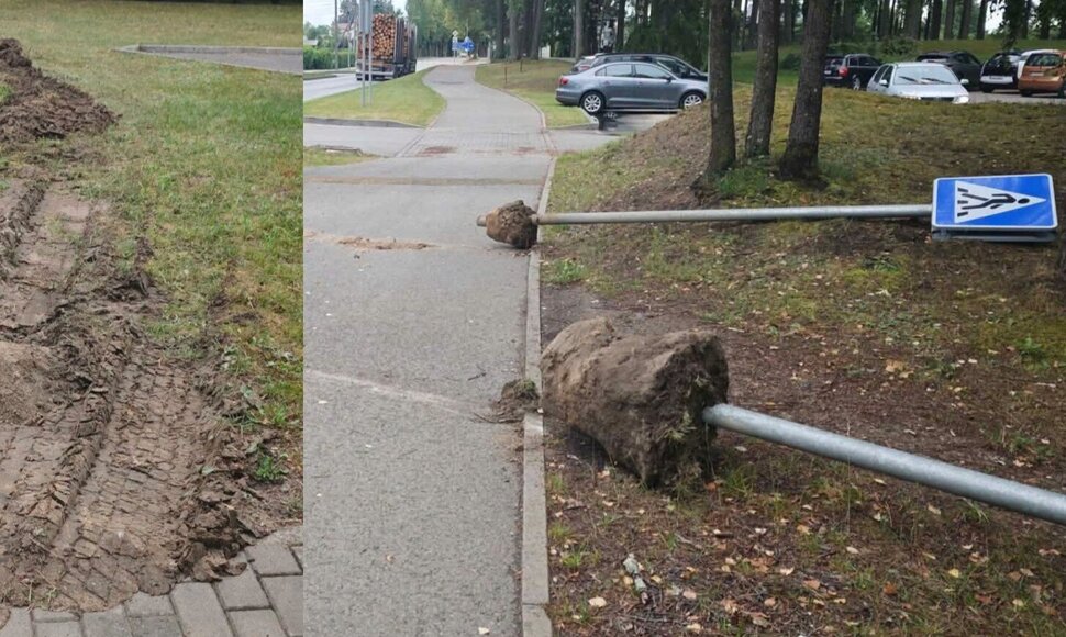 Vandalizmas Kazlų Rūdoje