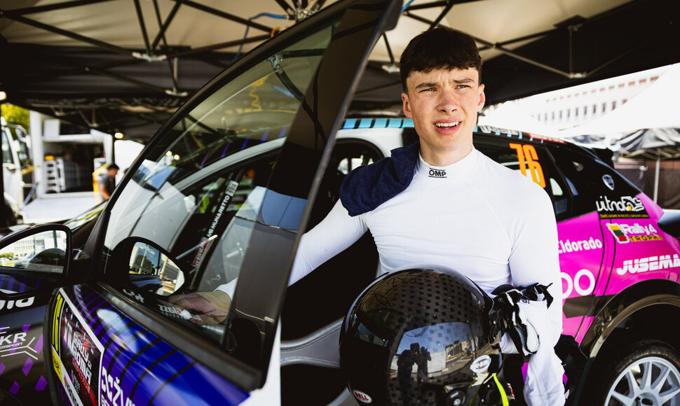 Markas Buteikis ir Titas Čapkauskas ERC, „Rally di Roma Capitale“
