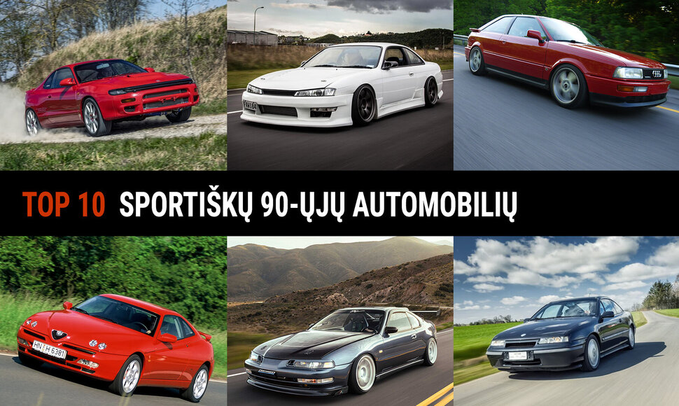 10 sportinių automobilių