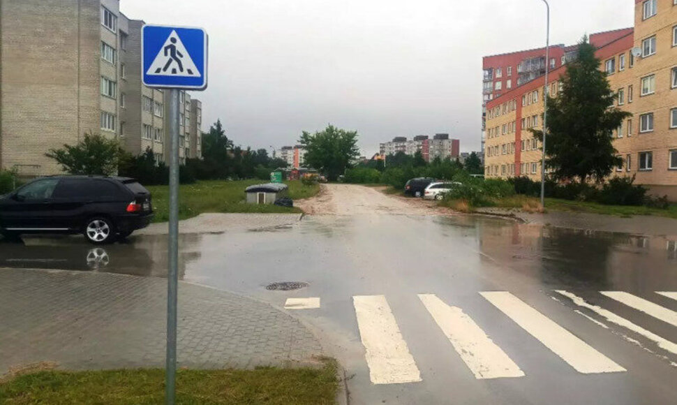 Karlskronos gatvės atkarpa Klaipėdoje