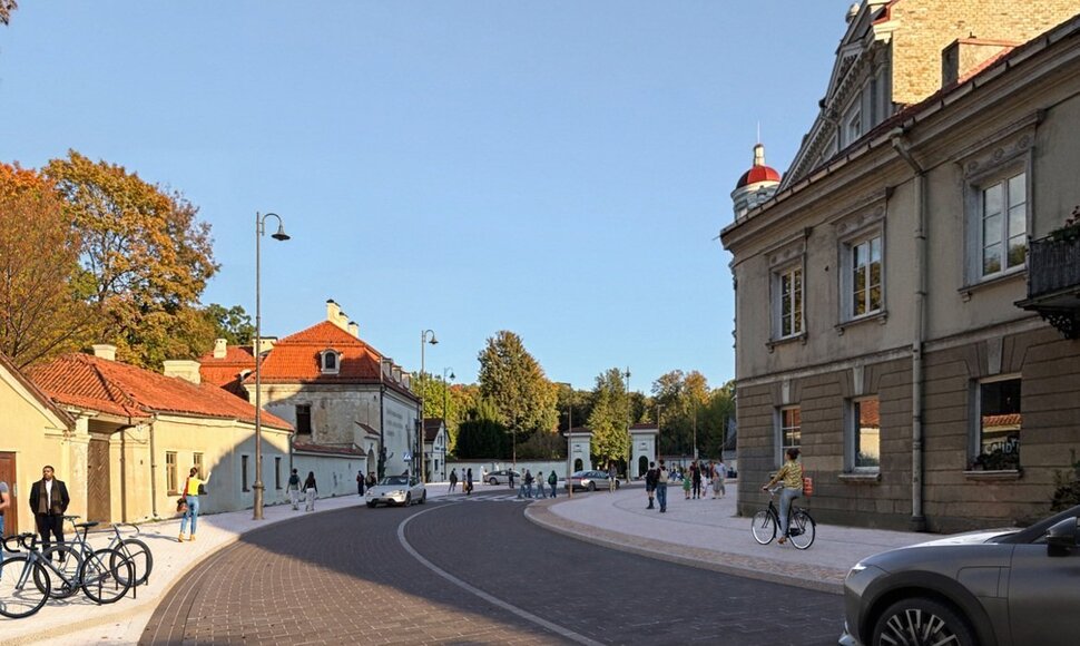 PHENOMENA STUDIES ir Vilniaus vystymo kompanijos vizualizacijos, Maironio g.