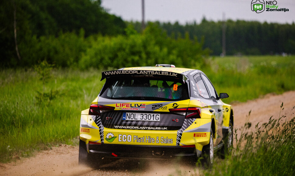Neo Rally Žemaitija, testinis greičio ruožas