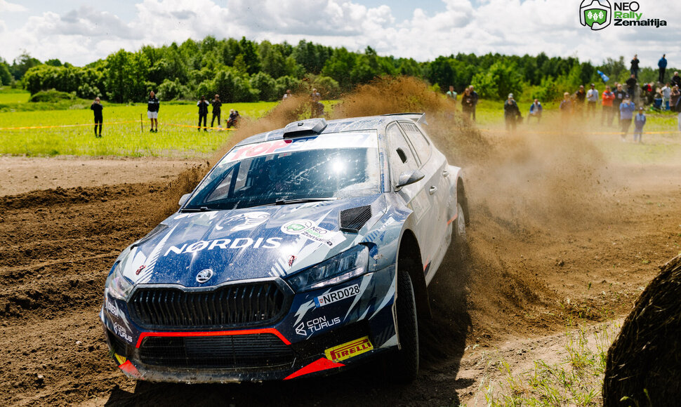 Neo Rally Žemaitija fini&scaron;as