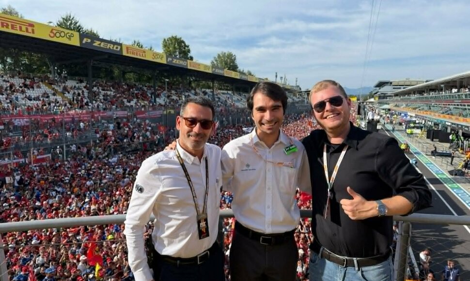 Kipras Aleknavičius turi ir F1 patirties