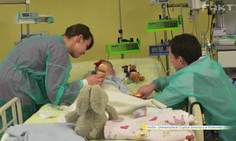 Krokuvos vaikų ligoninėje iš mirusių prikeltas 2,5 metų berniukas