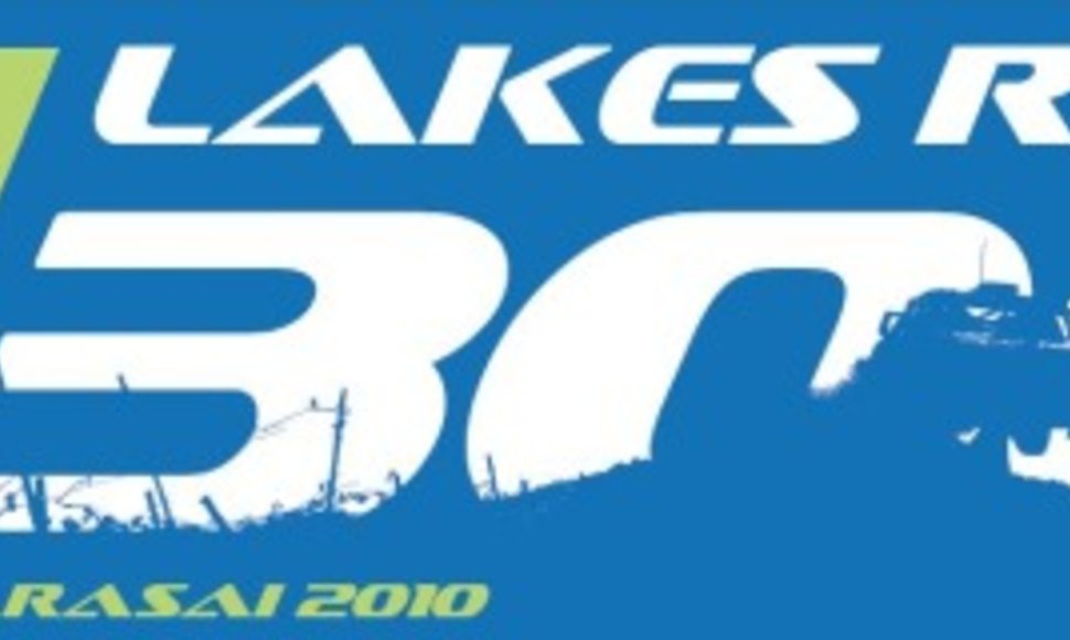 Ralio „300 lakes rally“ logotipas