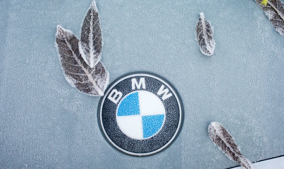 Automobilis žiemą, BMW