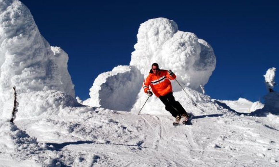 Pasaulio lietuvių slidinėjimo varžybos Antarktidoje