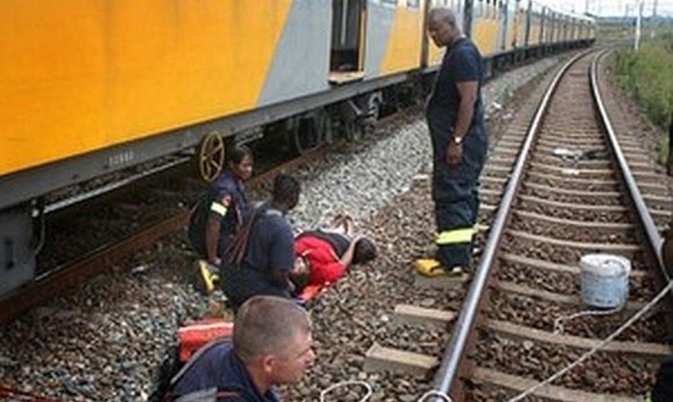 Traukinių susidūrimas Pietų Afrikos Respublikoje, prie Soveto