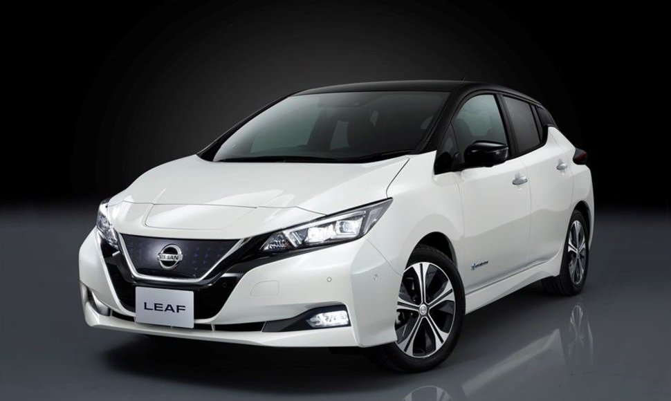 Naujasis „Nissan Leaf“