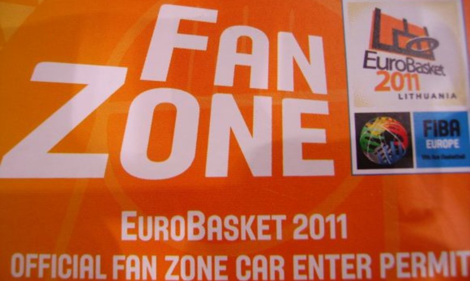 „Eurobasket 2011“ fanų zona Alytuje