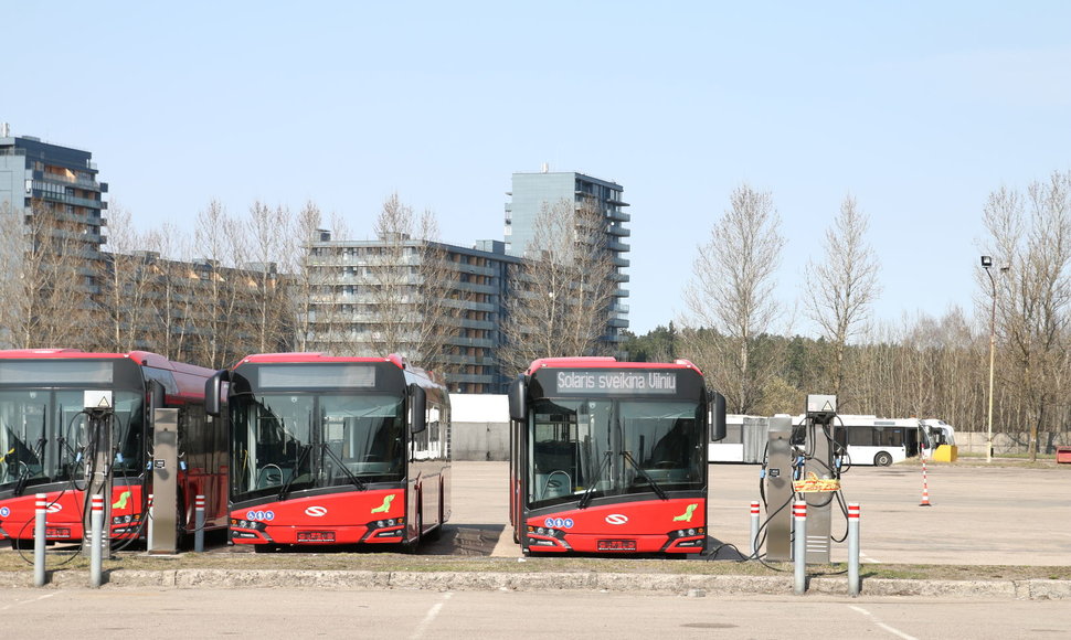 Nauji Vilniaus autobusai „Solaris Urbino“